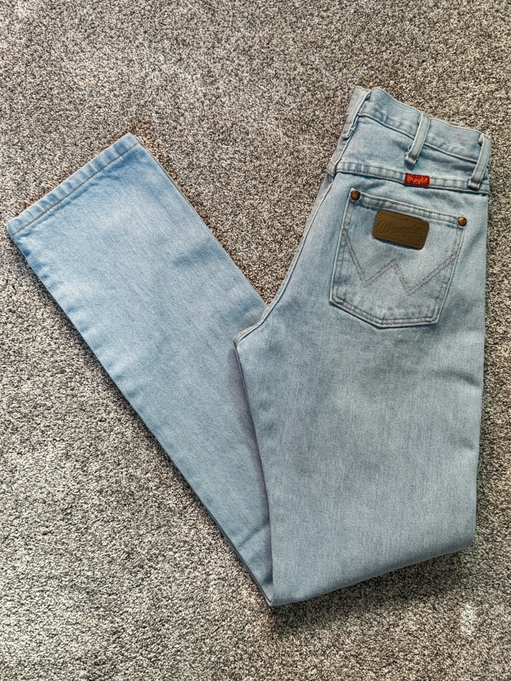 Wrangler Light Blue Straight Men’s Jeans